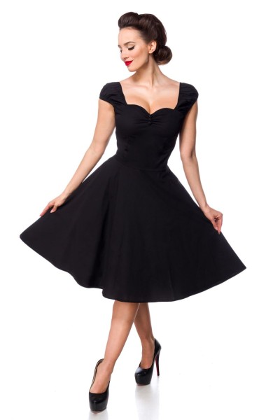 Belsira Kleid in schwarz