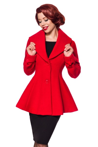 Belsira Belsira Premium Woll-Jacke in rot