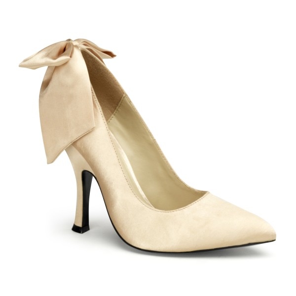 BOMBSHELL-03 ° Pumps ° Beige ° ° Pin Up Couture