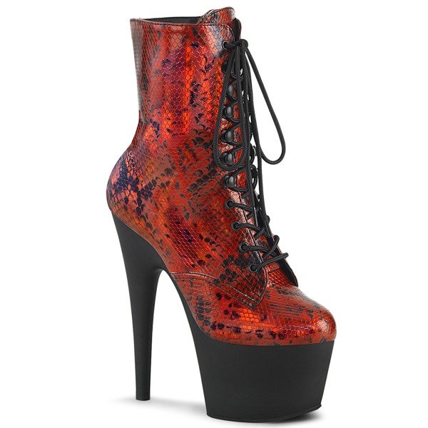 ADORE-1020SP ° Stiefel ° Rot Holo ° Plateau ° Pleaser
